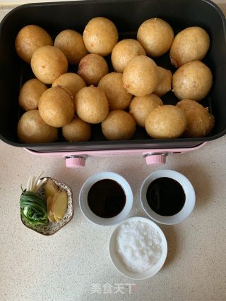 面筋塞肉的做法步骤：5