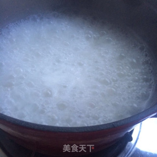 鲜肉菠菜粥的做法步骤：5