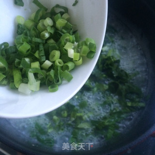 鲜肉菠菜粥的做法步骤：7