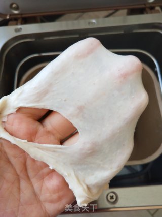 全麦红豆沙软欧的做法步骤：4