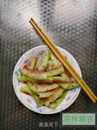 凉拌翠衣的做法步骤：13