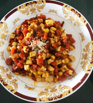 豆腐牛肉杂蔬羹的做法步骤：7