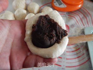 豆沙小餐包的做法步骤：10