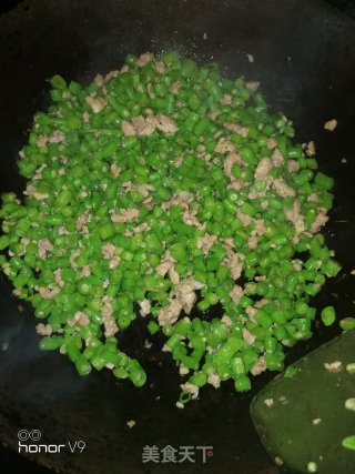 肉末豆角的做法步骤：6