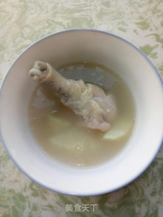 当归黄芪鸡腿汤的做法步骤：7