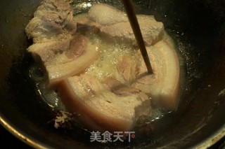 蒜泥五花肉的做法步骤：2