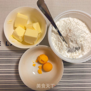 【兔子爱厨房】玛格丽特饼干零失败的做法步骤：1