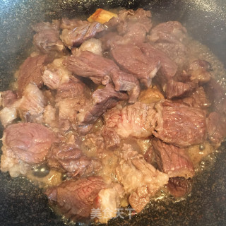蕃茄胡萝卜红烧牛腩的做法步骤：7