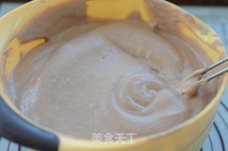 10寸可可戚风蛋糕的做法步骤：6