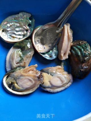 虫草花鲍仔捞饭的做法步骤：3