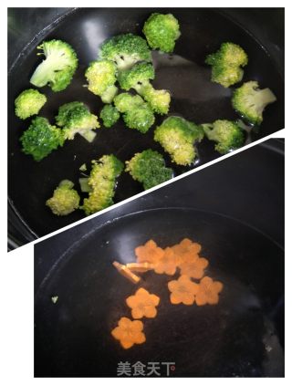虫草花鲍仔捞饭的做法步骤：6