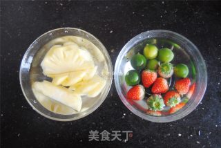 QQ珍珠水果茶的做法步骤：2