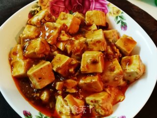 麻婆豆腐的做法步骤：6