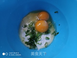懒人餐  白菜鸡蛋饼的做法步骤：3