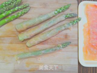 芦笋鸡肉卷的做法步骤：3
