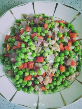 肉末豌豆的做法步骤：10