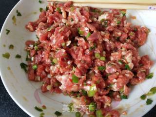 香菇酿肉(不加蛋版)的做法步骤：2