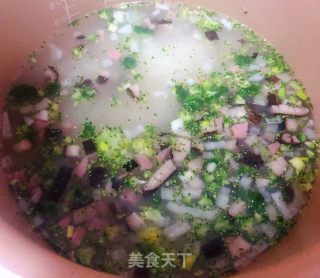 田园时蔬粥的做法步骤：7