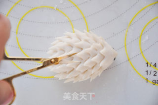 小刺猬馒头的做法步骤：7