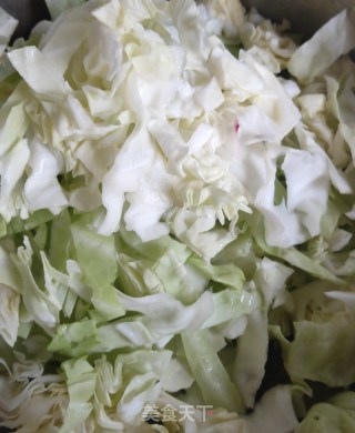 快手菜|素炒包菜的做法步骤：4