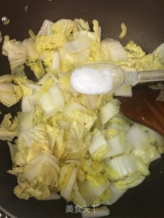 醋溜白菜的做法步骤：4