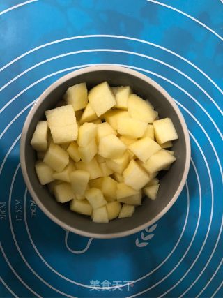 苹果吐司派的做法步骤：1