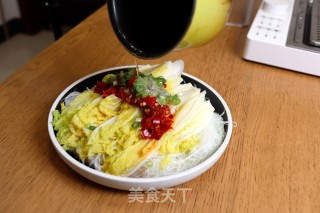 蒸剁椒粉丝娃娃菜的做法步骤：7