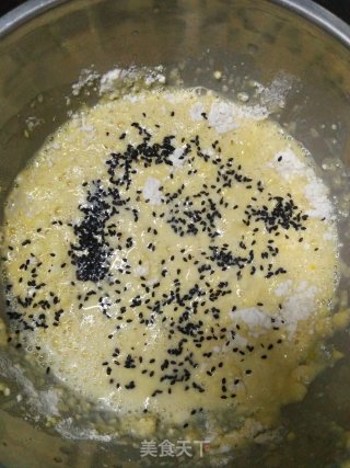 韭菜鸡蛋饼的做法步骤：3