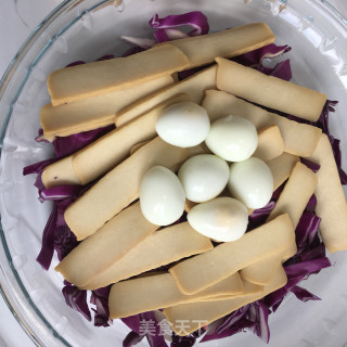 紫甘蓝豆干沙拉的做法步骤：6