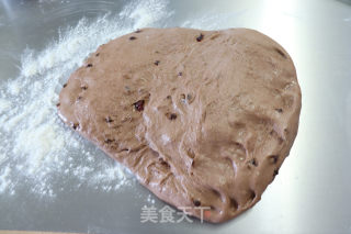 蔓越莓可可豆欧包的做法步骤：13