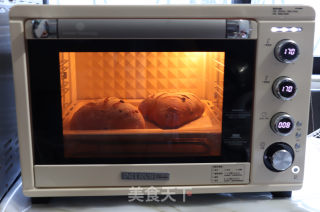 蔓越莓可可豆欧包的做法步骤：26