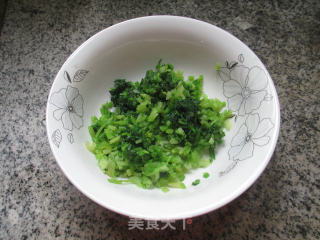虾皮香干芹菜馅玉米团的做法步骤：7