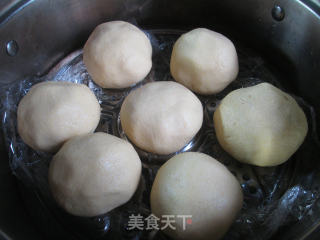 虾皮香干芹菜馅玉米团的做法步骤：17