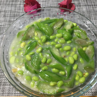 丝瓜烧毛豆的做法步骤：10
