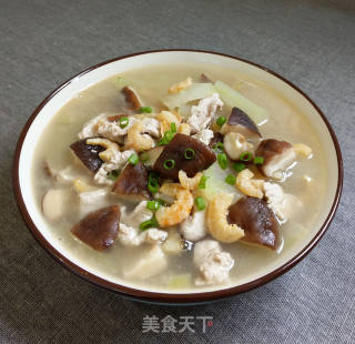 冬瓜鲜菇汤的做法步骤：9