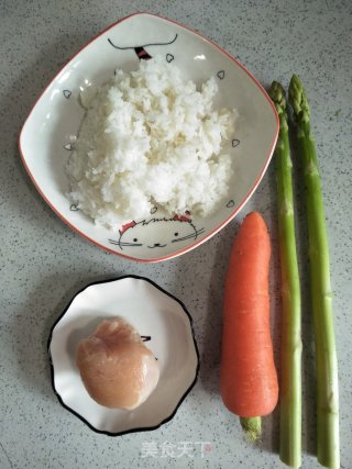 儿童餐一吃胡萝卜的做法步骤：1