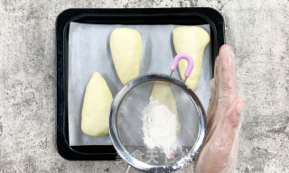 乐乐茶同款咸粽欧包，在家轻松做的做法步骤：6