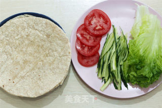 低卡全麦牛肉卷的做法步骤：4