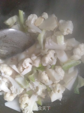 白油花菜的做法步骤：6
