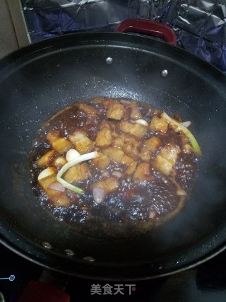 五花肉焖竹笋的做法步骤：5