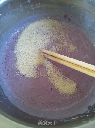 紫薯发糕的做法步骤：3
