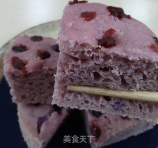 紫薯发糕的做法步骤：9
