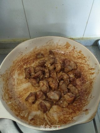 儿童餐2一大嘴猫吃肉的做法步骤：5