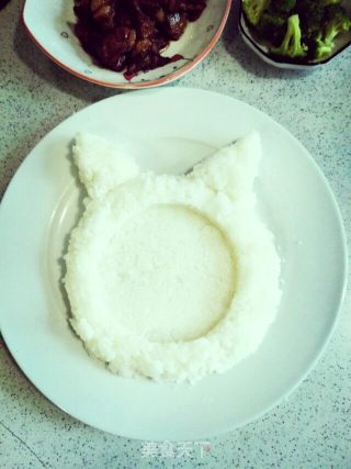 儿童餐2一大嘴猫吃肉的做法步骤：11