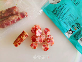 腊肠玉米披萨的做法步骤：3