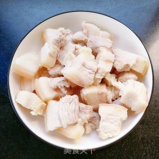 干豇豆烧肉的做法步骤：5
