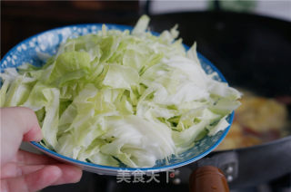 牛肉肠鸡蛋汤年糕的做法步骤：7