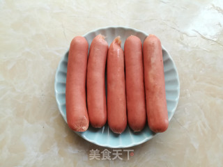 麦穗香肠的做法步骤：1