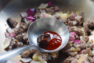 蕃茄牛肉面的做法步骤：8