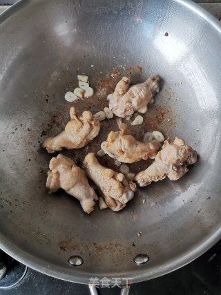 蒜香鸡翅的做法步骤：7